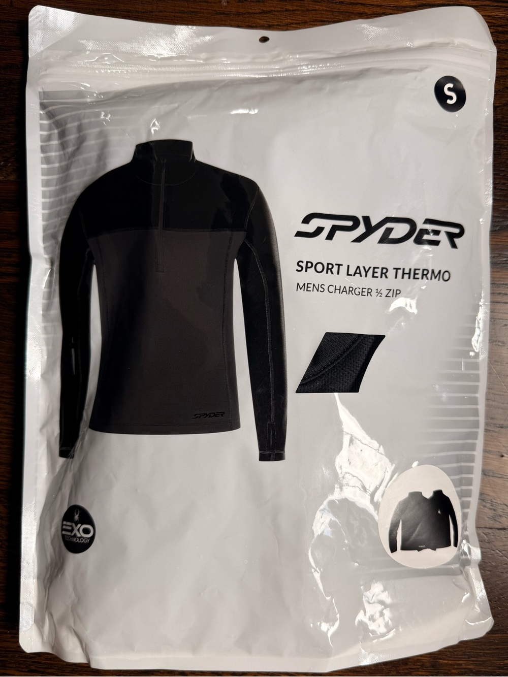 NWT: Men’s Spyder Charger 1/2 Zip - Size S